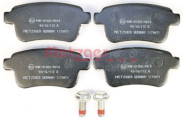 METZGER 1170471 GREENPARTS Bremsbelagsatz, Scheibenbremse